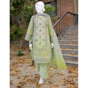 JUNAID JAMSHED Printed Chiffon Dupatta Only