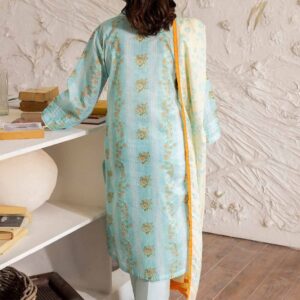 IDEAS BY GULAHMED 3 Piece Printed Lawn Unstitched Suit With Lawn Dupatta – Summer Collection